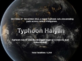 Typhoon Haiyan - 8th November 2013