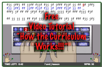 Preview of TYPING CURRICULUM SAMPLE - HOW TO... for freetypinggames.net  (video)