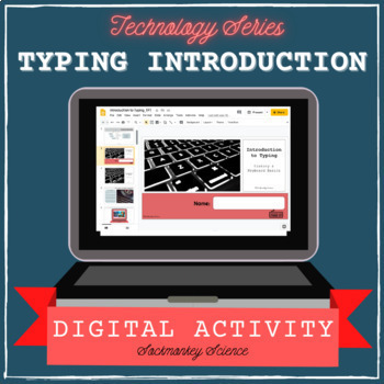 Preview of Typing Introduction for Google Classroom: History, Hand Placement, and Shortcuts