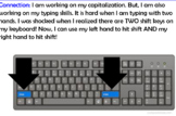 Typing Lessons- Shift Key