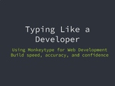 Typing Practice for Coding Using Monkeytype, HTML CSS JavaScript, Free Setup Kit