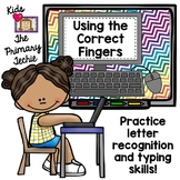 Typing Skills - Finger Placement