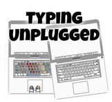 Typing Unplugged || Laptop Coloring Page || Learning Toy
