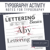 Typography Activity: Lettering Basics for Graphic Design