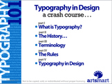 Typography101 Crash Course Professional PowerPoint w/ Guid