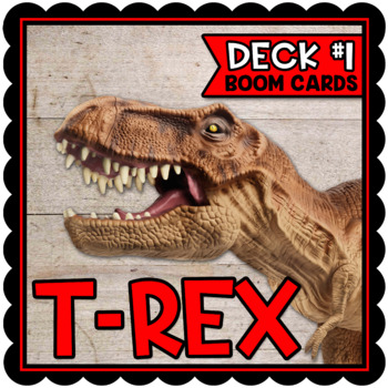 Preview of Tyrannosaurus Rex: A Dinosaur Research Unit  |  BOOM CARDS