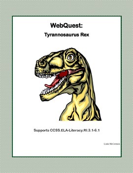 Preview of Tyrannosaurus Rex-Webquest
