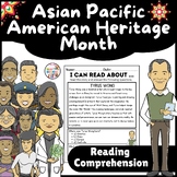 Tyrus Wong Reading Comprehension / Asian Pacific American 