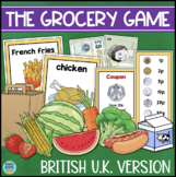 U.K. British Money Game Counting Coins Grocery Supermarket