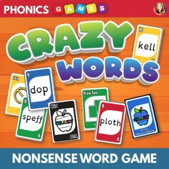 Preview of Decoding Nonsense Words Phonics Game using Science of Reading