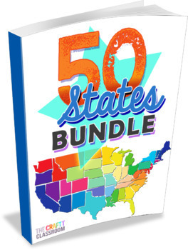 Preview of U.S.A. Activity Bundle: 50 State Teaching Resources