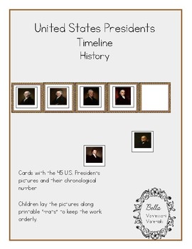 Preview of U.S.A. Presidents - Montessori - Timeline
