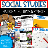 U.S.A. Symbols & American National Holidays Activities - S