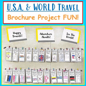 Preview of U.S.A. & World Travel Brochure Projects - Online Essay Projects