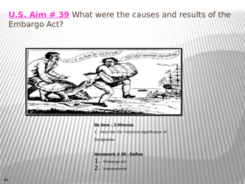 Interpreting Political Cartoons The Embargo Act Of 1807 Answers