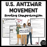 U.S. Antiwar Movement Vietnam War Informational Reading Co