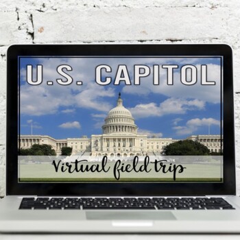 Preview of U.S. Capitol Virtual Field Trip (Google Earth Exploration)
