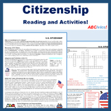 U.S. Citizenship Reading and Activity: ABCivics!