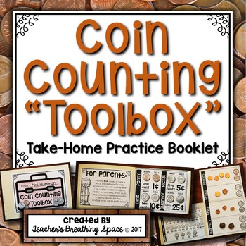 Preview of U.S. Coin Counting Toolbox  |  Take-Home Coin Counting Practice Booklet
