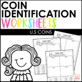 Coin Identification Worksheets