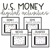 U.S. Money Digital Activities - Penny, Nickel, Dime, & Qua
