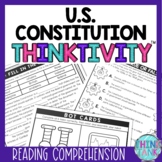 U.S. Constitution Thinktivity™ Reading Comprehension - Int