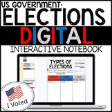 US Elections Digital Interactive Notebook Google Drive