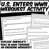 U.S. Enters World War II Webquest with Short Essay Questio