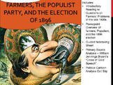 Populist Party, Farmers, and the Election of 1896 Lesson