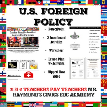 Preview of U.S. Foreign Policy - 4.1: Civics EOC