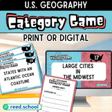 End of Year Social Studies Review U.S. Geography Category 