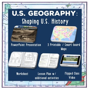 Preview of U.S. Geography - Shaping U.S. History
