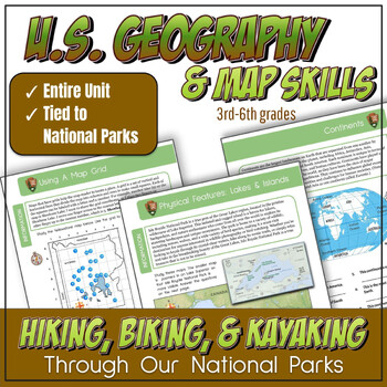 Preview of U.S. Geography Unit - Our National Parks