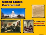 U.S. Government - A Third Grade PowerPoint Introduction