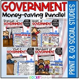 U.S. Government Bundle | Branches, Levels, and Members of 