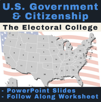 Preview of U.S. Government & Citizenship -  The Electoral College