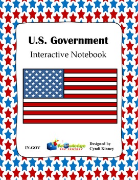 Preview of U.S. Government Interactive Notebook - EBOOK