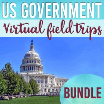 Preview of U.S. Government Virtual Field Trip Bundle (Google Earth Exploration)