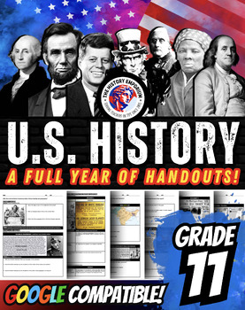 Preview of U.S. HISTORY COMPLETE CURRICULUM