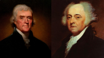 Preview of U.S. History Activity, Webquest, President Jefferson,The 1800 Election NO PREP