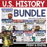 U.S. History Activities and Worksheets Bundle | American History