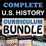 Preview of U.S. History Curriculum - American History Curriculum - Full Year - Google Drive