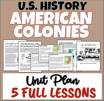 Preview of U.S. History: European Colonization & The English Colonies