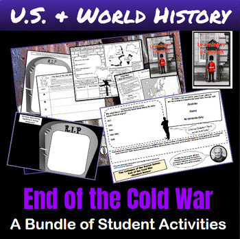 Preview of U.S. History | Fall of Berlin Wall | End of the Cold War | Activity Bundle
