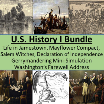 Preview of U.S. History I Bundle