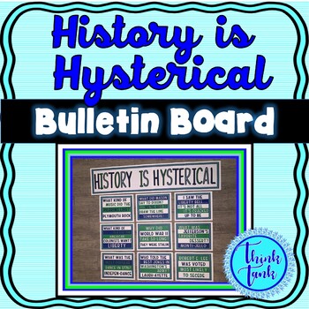 Preview of U.S. History Jokes Bulletin Board - Classroom Posters
