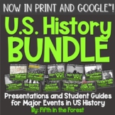 US History BUNDLE: PowerPoints PLUS Student Guides for Dis