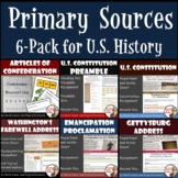 U.S. History Primary Sources: Articles of Confederation to