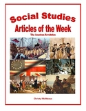 U.S. History, Prior to 1850, Articles of the Week Mega Bun
