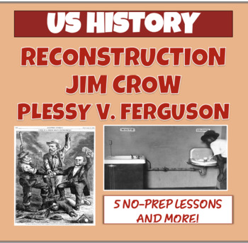 Preview of U.S. History: Reconstruction! Post Civil War